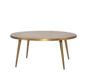 Muebles de mesa clásicos para el hogar, Hotel, restaurante, sala de estar, color dorado, diseño moderno, mesa redonda de hierro, mesas de café y té - Product Image 4