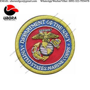 Royal QC Crown & Anchor Badge ลวด Bullion Badge - Product Image 5