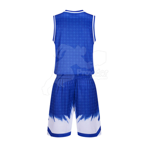 Uniforme de Baloncesto Urbano de Tallas Grandes al por Mayor, Diseño Personalizado, Transpirable, Ligero, 100% Poliéster - Product Image 3