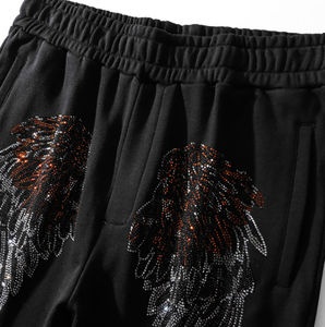 Vintage Brand 100% Cotton Terry Sweat Shorts Acid Washed Solid Pattern with Raw Hem and Edge Woven Streetwear Casual Style - Product Image 5