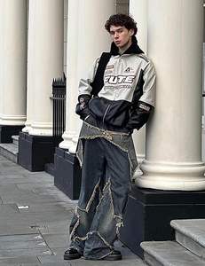 Veste universitaire en cuir très demandée, veste à manches longues pour arbitre américain, veste universitaire de baseball, fabriquée au Pakistan 2024 - Product Image 2