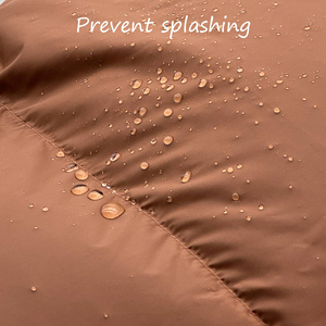 Gilet matelassé chauffant en toile à plusieurs panneaux, col rond, sans manches, décontracté, exclusif pour l'hiver, avec design de taille personnalisable pour hommes - Product Image 5