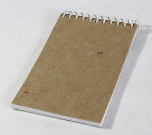 Customized School Wholesale Soft Cover Natural Color Paper 100% Lokta Fiber Cover Spiral <b>Monthly</b> Quarter <b>Planner</b> Notebook - Product Image 3
