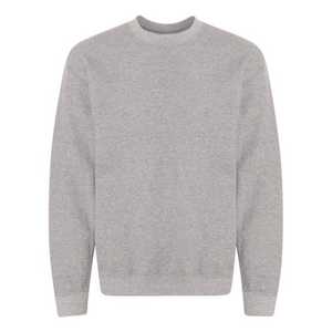 Buena calidad de punto francés Terry polar tela OEM personalizado 100% algodón peinado Unisex cuello redondo sudaderas ajuste regular de gran tamaño - Product Image 2