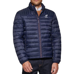 Veste d'hiver matelassée pour homme en polyester, couleur unie, meilleur prix, vente en ligne - Product Image 1