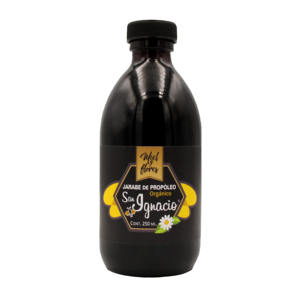 Popoleo, Eucalipto & Jarabe Miel San Ignacio 250 ml | Alivia La Tos, Resfriados y Gripe | 100% Natural, Antibacteriano - Product Image 1