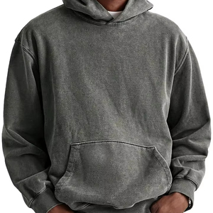 OEM personalizado 100% de alta calidad colorido de los hombres sudaderas con capucha de algodón polar (cepillado o sin cepillar en el interior) 300gsm a 360ggsm - Product Image 2