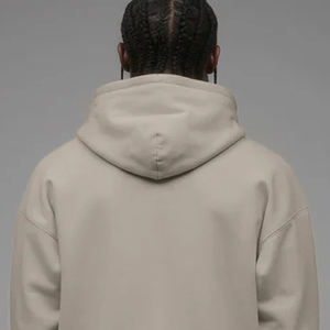 Dernier modèle de sweat à capuche pour homme élégant avec poches avant, fermeture éclair frontale, fermetures éclair métalliques, couleur unie, prix abordable, sweat respirant 2026 - Product Image 4