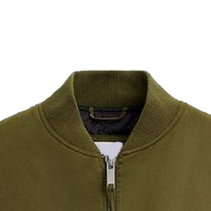 Blousons Bomber Épais Unisexe au Design Optimal, Couleur Unie, Respirants, pour l'Hiver, Service OEM, Col Montant, Fermeture Frontale – Vente en Gros - Product Image 5