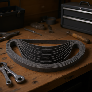 Ensemble de 10 bandes abrasives Hazet pour les passionnés d'outils - Product Image 3