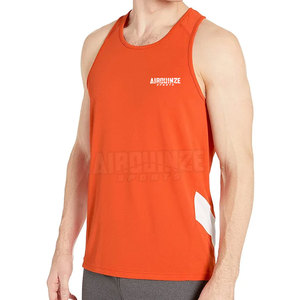 Latest Style Slim Fit Casual Style Fitness <b>Singlet</b> Knitted Quick Dry Breathable Available in Wholesale Price - Product Image 2