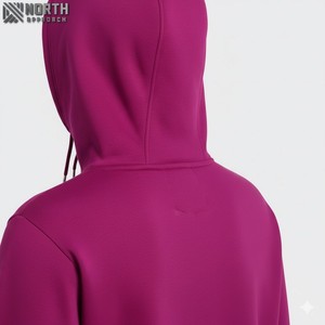 2025 Odm venta al por mayor OEM personalizado de los hombres 100% algodón Sudadera con capucha de peso pesado bolsillo transpirable de talla grande de invierno - Product Image 3