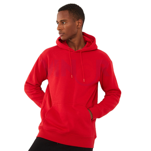 Vente en gros 100% coton pull à capuche pour hommes super doux polaire hiver vêtements de sport poids lourd conception thermique numérique brodé - Product Image 5
