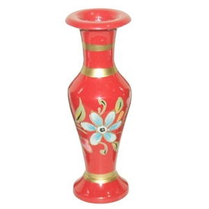 Vase à fleurs en aluminium de meilleure qualité avec finition polie brillante pour la décoration de la maison Vase à fleurs de décoration de table - Product Image 3