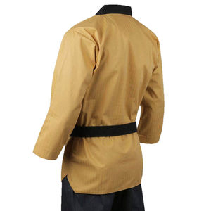 Tenues de karaté de haute qualité, nouveau design, logo personnalisé, respirantes, unisexes, polyester/coton, vêtements d'arts martiaux - Product Image 6