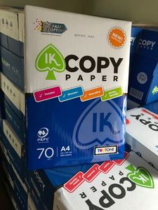 Papier à copier IK Plus A4 80g Blanc Haute luminosité Haute qualité 500 feuilles - Product Image 5