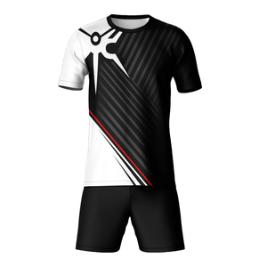 Camisetas de fútbol personalizadas al por mayor ropa de fútbol 100% poliéster uniforme de fútbol para hombres jersey de fútbol estampado por sublimación - Product Image 2