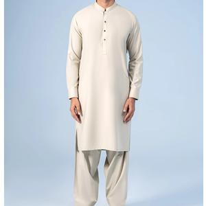 Top Trending Hombres Algodón Shalwar Kameez Eid Colección Tradicional Musulmán Islámico Hombres Salwar Kameez - Product Image 4