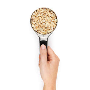 Ustensiles de cuisine Ensemble de tasses à mesurer en acier inoxydable couleur argent Idéal pour les ustensiles de cuisine Outils de cuisson Couverts et couverts élégants - Product Image 2