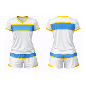 Uniforme de Voleibol Profesional de Alta Calidad ODM, Impresión Personalizada, 100% Poliéster, Secado Rápido, Diseño Transpirable, Nuevo Estilo de Conjuntos - Product Image 3