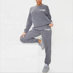 Nouveaux ensembles de survêtements gris tendance 2022, vêtements de sport décontractés, ensembles de survêtements pour femmes - Product Image 6