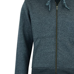 Sweat-shirt à capuche zippé 100% coton vierge tissu respirant Sweat à capuche unisexe pour homme chaud Sweat-shirt zippé personnalisé vente en gros - Product Image 4