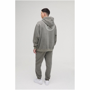 <b>Men's</b> 100% Organic Cotton <b>Pullover</b> Hoodie High Quality Thick Heavyweight Oversized Streetwear Solid Pattern Embroidery Hooded - Product Image 3