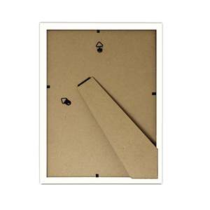 Juego de 2 Marcos de Madera para Fotos DIN A5 de 14.8 x 21 cm, Marcos Decorativos Blancos para Pósteres, Estilo Clásico para Impresión Grabada DIY - Product Image 2