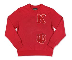 เสื้อมีฮู้ดและเสื้อกันหนาวสำหรับผู้หญิงและผู้ชายเสื้อสเวตเตอร์ปักโลโก้ด้านหน้าคอกลมผ้าฟลีซซับในโพลีเอสเตอร์/ คอตตอนและพี่น้อง - Product Image 1