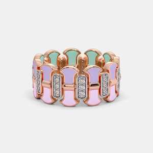 Flippy Vintage Style 925 Sterling Silver Moissanite Diamond Ring pour mariage fiançailles anniversaire fête ou cadeau - Product Image 4