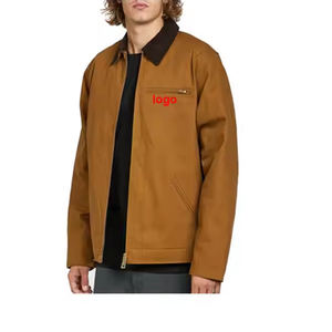 Chaquetas de hombre, chaquetas de trabajo pesadas de lona de algodón para una mejor visibilidad 2025 - Product Image 4