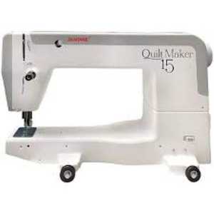 Envío a tiempo: Máquina de acolchar Janome Quilt Maker 15 de brazo largo - Product Image 3