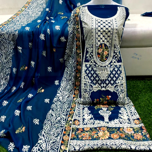 Stylish Lawn Suits for <b>Pakistani</b> Women in Summer and Festive <b>Eid</b> <b>Dresses</b> for <b>Pakistani</b> Women with Intricate Embroidery - Product Image 1