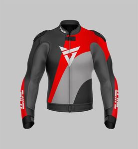 Veste en cuir perforé pour moto homme en cuir de vache/kangourou pour course sur piste/Chaqueta avec armure CE niveau 2 toutes tailles et couleurs - Product Image 1