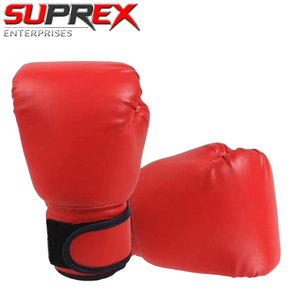 Guantes de Boxeo SUPREX Enterprises SE-990 de Cuero PU Personalizados, OEM, para Entrenamiento, Sparring, Gimnasio, Fitness, Duraderos, Cómodos - Product Image 3