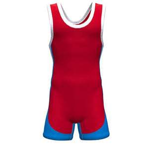 Combinaison de lutte d'haltérophilie avec logo personnalisé uniforme de lutte de grandes tailles - Product Image 2