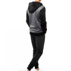Ensemble de survêtement pour homme tendance, sweat-shirt à capuche et pantalon de survêtement, deux pièces pour homme, automne-hiver - Product Image 6