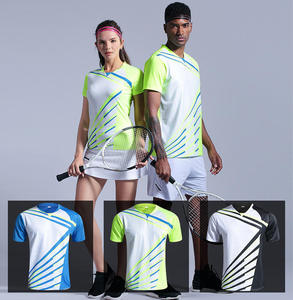 Ensemble d'uniformes de tennis légers unisexe vêtements de sport respirants à séchage rapide par sublimation personnalisée pour hommes et femmes - Product Image 3