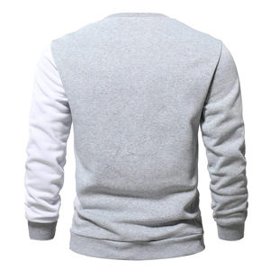 2024 ropa deportiva de gimnasio OEM personalizada para hombres, sudadera de entrenamiento de manga larga, ajuste muscular de secado rápido, 100% algodón, nuevo diseño - Product Image 3