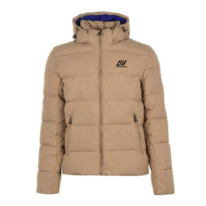 Blouson d'hiver matelassé à capuche pour homme, haute qualité, respirant, coupe-vent, col montant, logo personnalisé, nouveau modèle, best-seller - Product Image 1