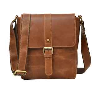 Nouvel Arrivage Sac en Cuir de Vache de Buffle Véritable Fait Main Biker Mountains Conduite Sac à Bandoulière Décoration Florale Prix à la Mode - Product Image 1