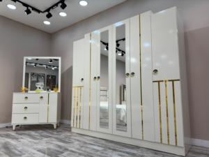 เตียงเก็บไม้ที่ทันสมัยสำหรับบ้านอพาร์ทเมนต์วิลล่าบ้านไร่หรือสำนักงาน/โรงแรม-ห้องนอนชุดเฟอร์นิเจอร์ - Product Image 6