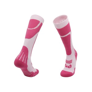 Calcetines térmicos de esquí con etiqueta privada personalizada hasta la rodilla calcetines gruesos de rizo para deportes de invierno cojín reforzado resistente al desgaste cálido - Product Image 5