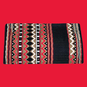 Tapis de selle ASHMIRA EQUESTRIAN style western multicolore en laine de Nouvelle-Zélande pour l'équitation – Vente chaude, prix de gros - Product Image 1