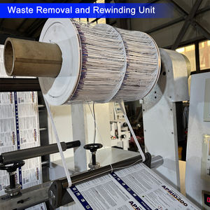 Automatische vierkleuren flexodrukker voor plasticfolie, flexografische drukpers rol tot rol papier flexografische drukmachine - Product Image 6