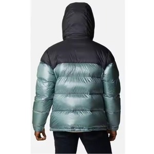 Chaqueta acolchada con cuello levantado de alta calidad transpirable de secado rápido impermeable con estampado frontal personalizado para hombre para uso en exteriores de invierno - Product Image 3