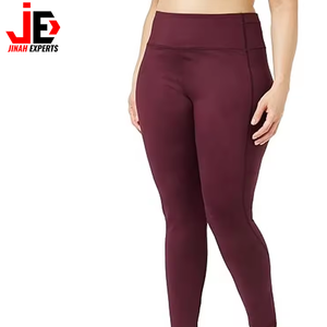 Venta al por mayor de alta calidad sólido sin costuras suaves mallas de entrenamiento Fitness trajes Yoga pantalones 100% algodón mallas de las mujeres 2025 - Product Image 3