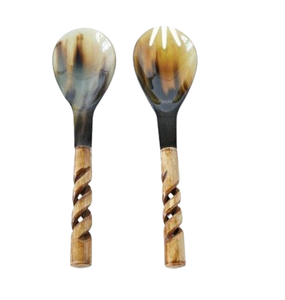 Horn Resin Cutlery <b>Spoon</b> Flatware <b>Salad</b> <b>Spoon</b> Folk Handmade Perfect For Kitchenware Tabletop Accessory Lightweight Tool - Product Image 6