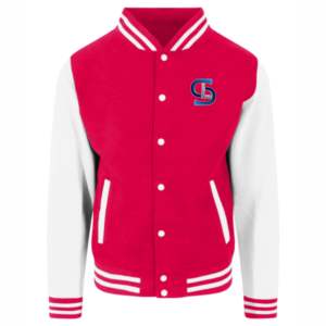 Chaqueta universitaria con logotipo personalizado, chaqueta de hombre de béisbol universitario con bordado de mangas de cuero, chaqueta universitaria Letterman Varisty para hombre - Product Image 5