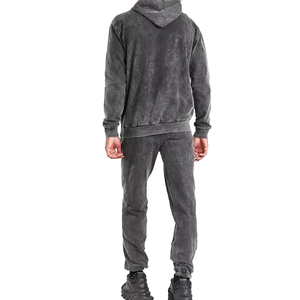 Survêtements pour hommes dtg dtf imprimé décontracté slim fit tenue de jogging deux pièces survêtement de gym athlétique polyester entraînement 2025 - Product Image 3